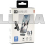 Микрофон петличный для телефона 2 шт K9 Bluetooth Lightning Black